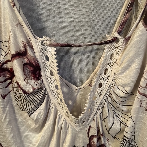 EUC🔹️Free People Off the shoulder, low back top size S - Picture 4 of 5